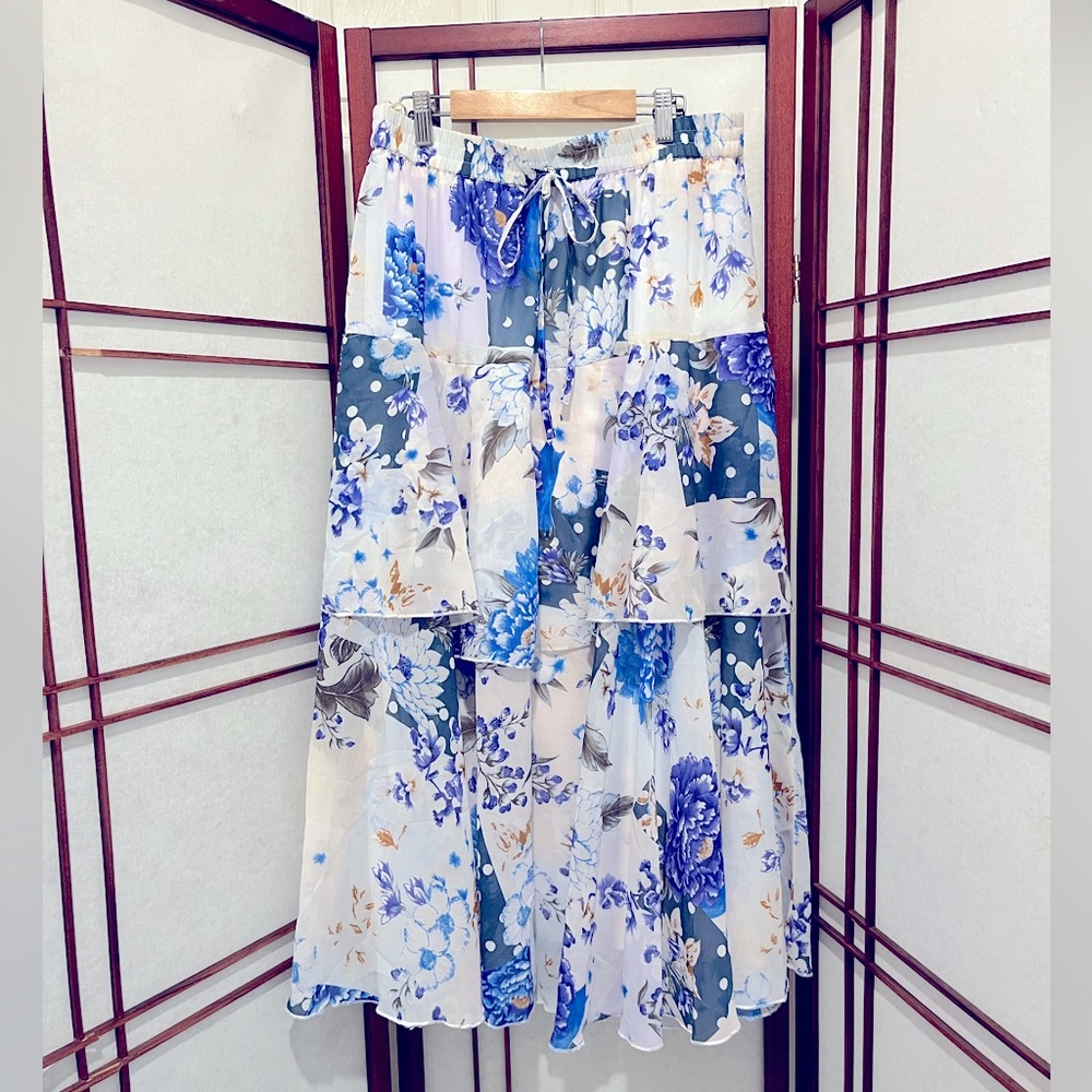 Teared Semi Formal Skirt
